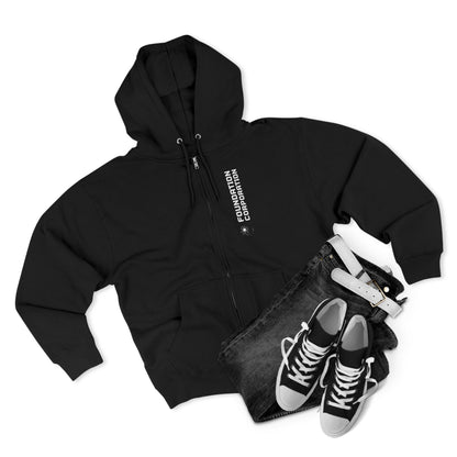 FC Màaz African Zip Hoodie — Vintage Astronauts Graphic Zip-Up Hoodie