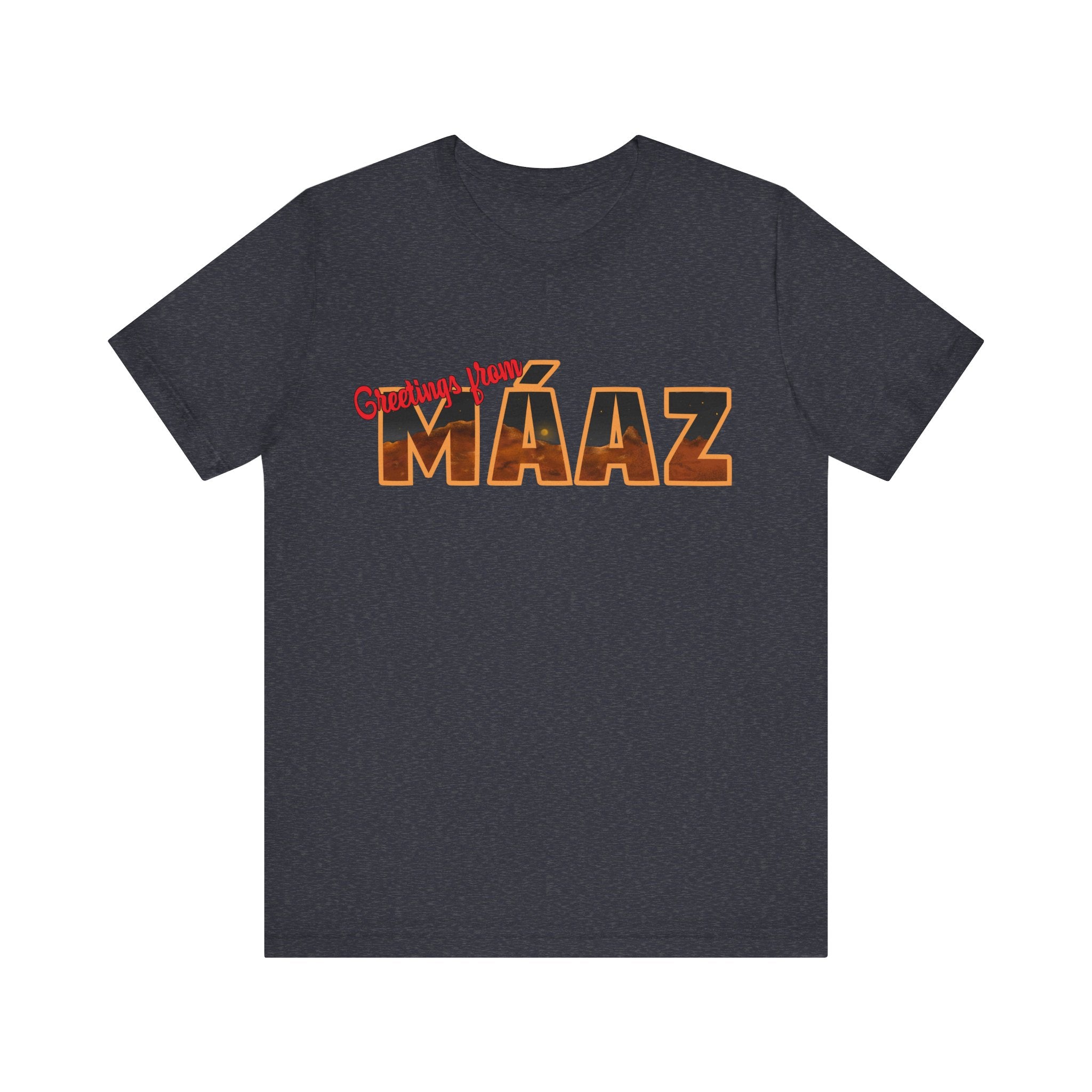 Greetings from Máaz Unisex Jersey Short Sleeve Tee