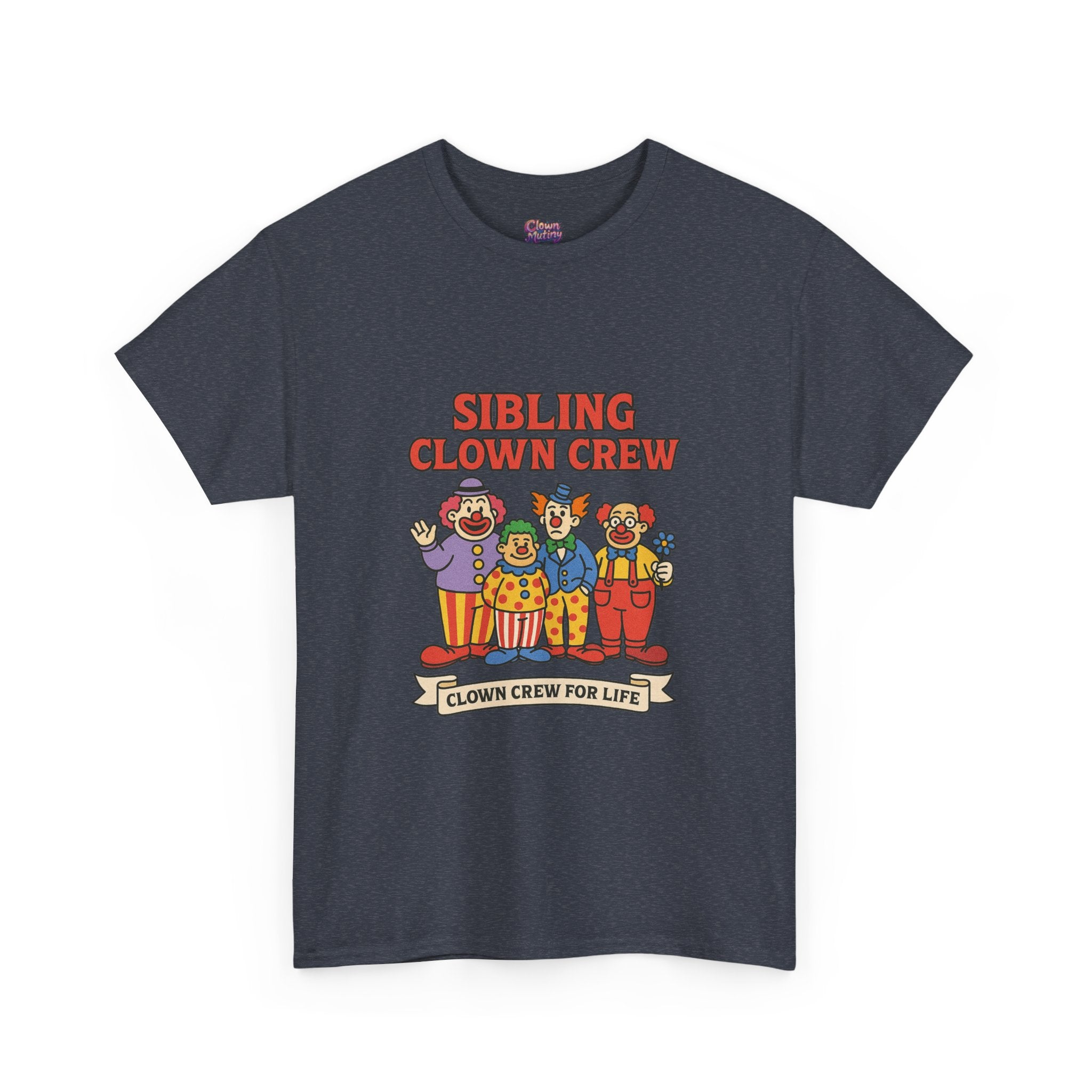 Clown Siblings Unisex Heavy Cotton Tee