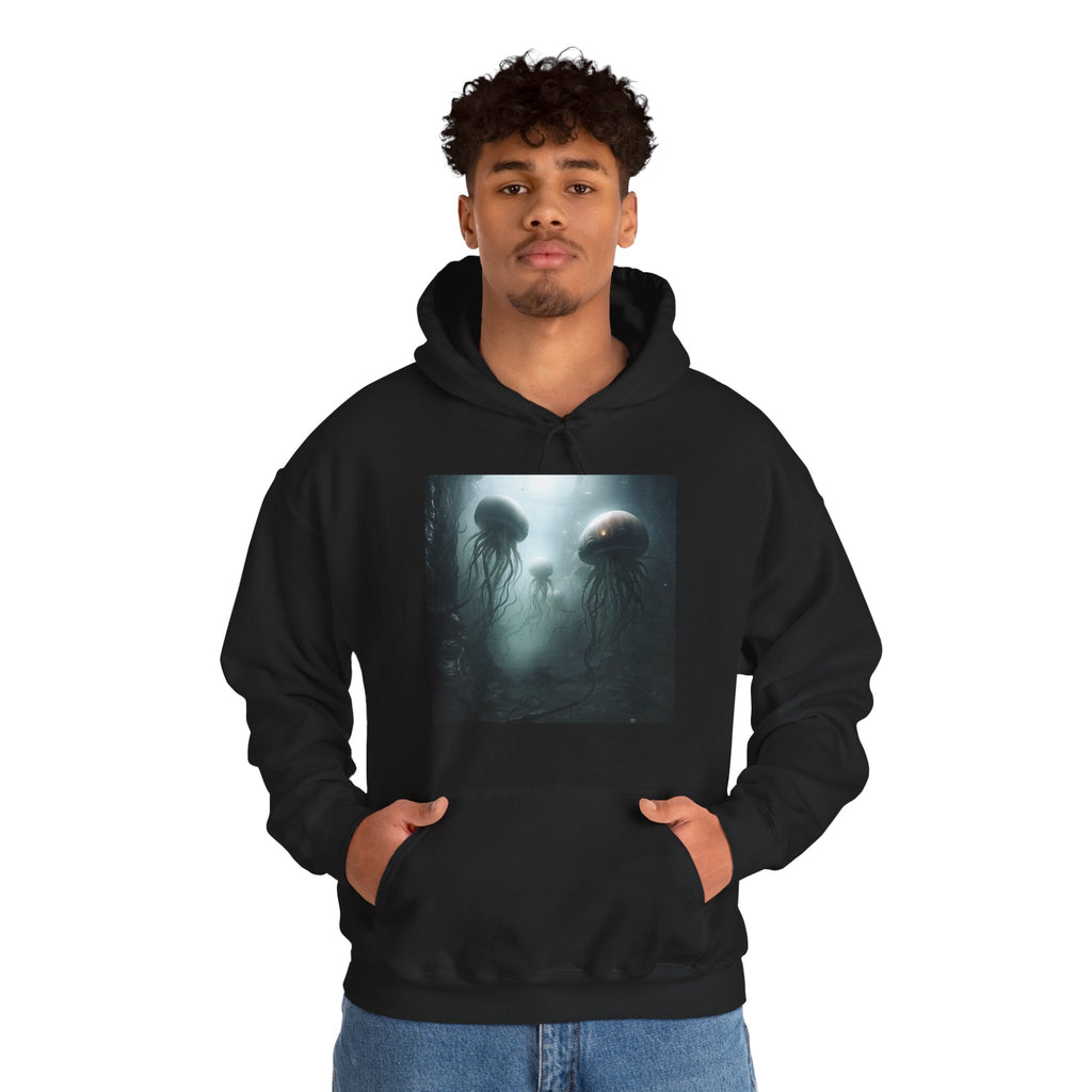 Alien Jellyfish Unisex Heavy Blend Hooded Sweatshirt