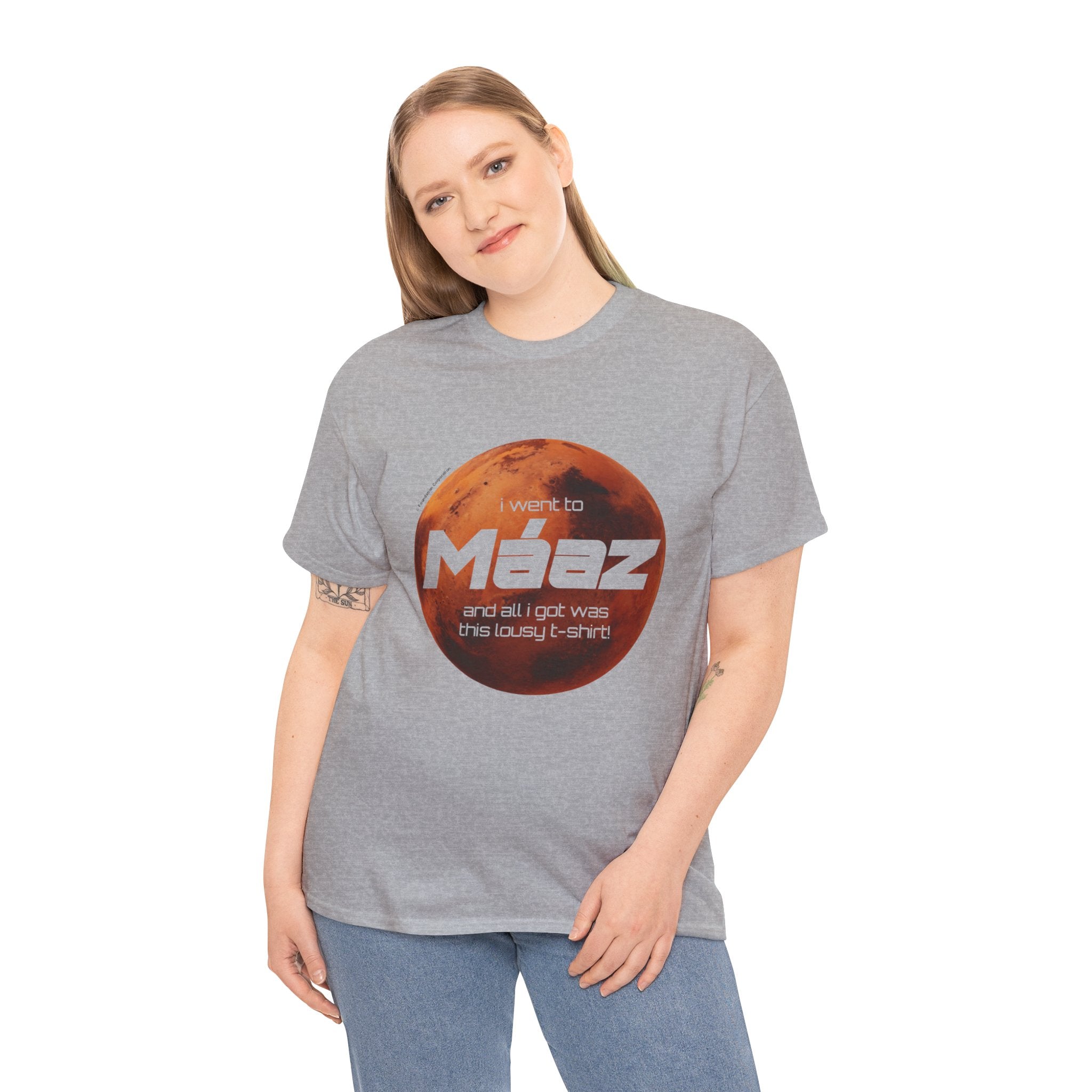 Went To Mars Unisex Heavy Cotton Tee