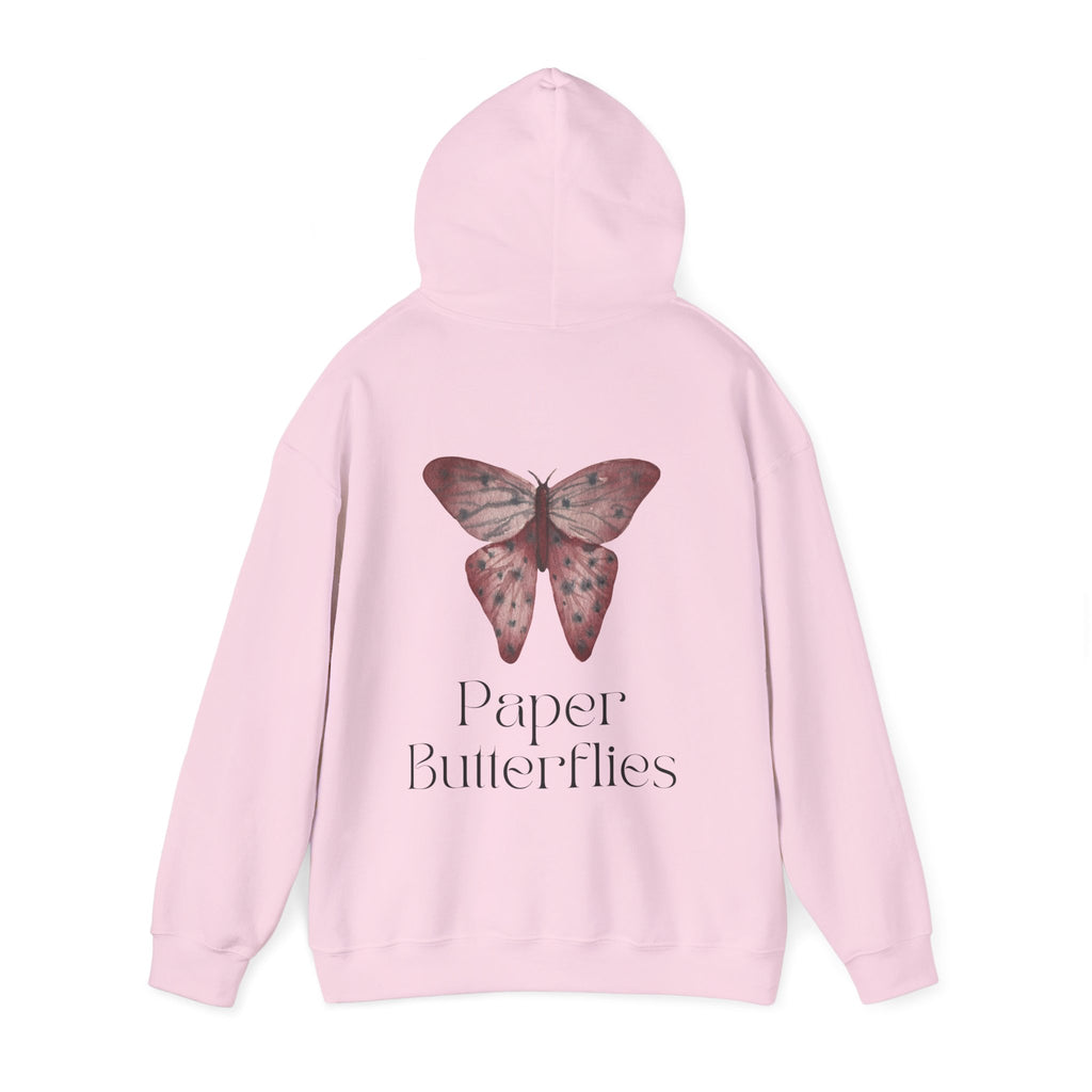 Paper Butterflies Unisex Heavy Blend Hooded Sweatshirt