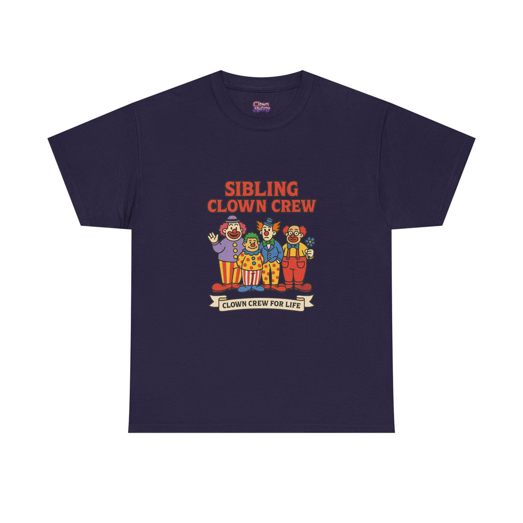 Clown Siblings Unisex Heavy Cotton Tee