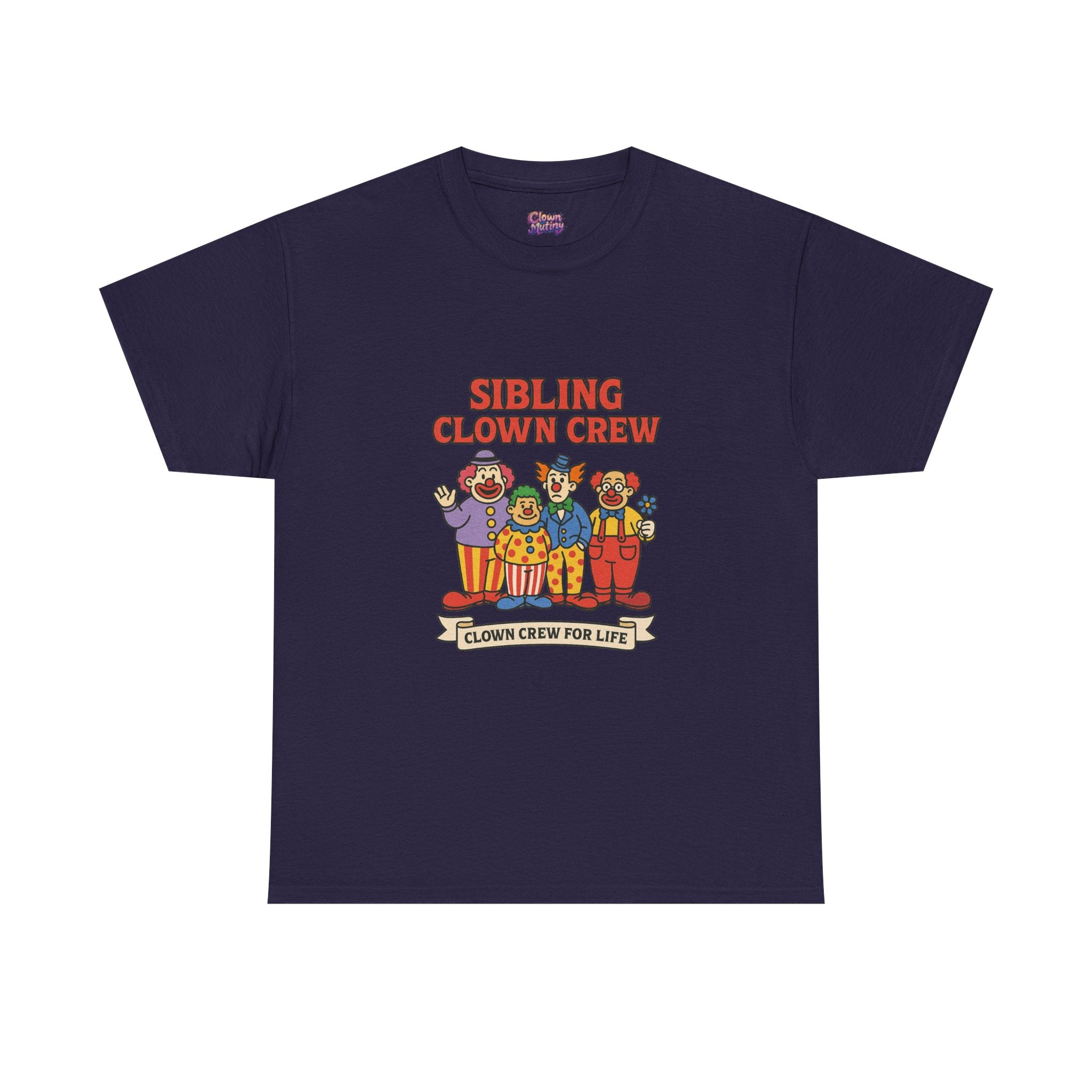 Clown Siblings Unisex Heavy Cotton Tee