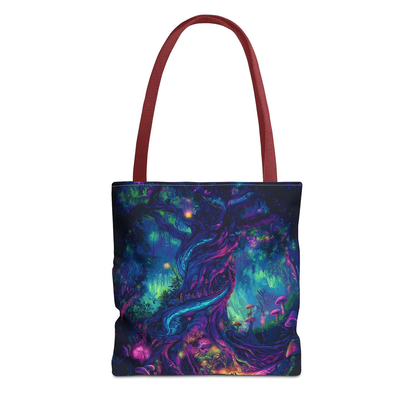 Psychedelic Tree Tote Bag (AOP)