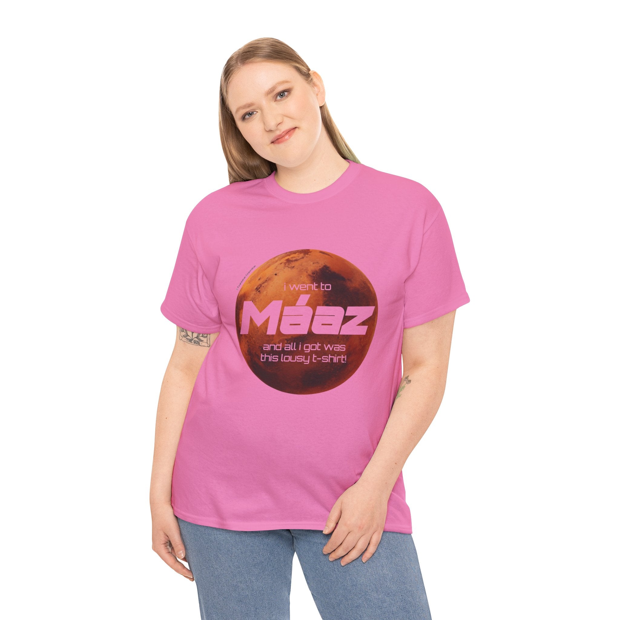 Went To Mars Unisex Heavy Cotton Tee