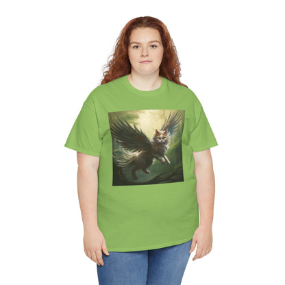 Fantasy Cat Unisex Heavy Cotton Tee