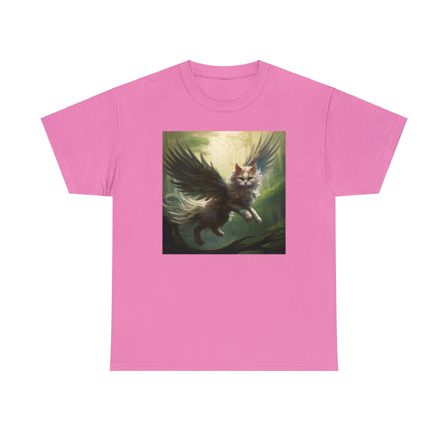 Fantasy Cat Unisex Heavy Cotton Tee