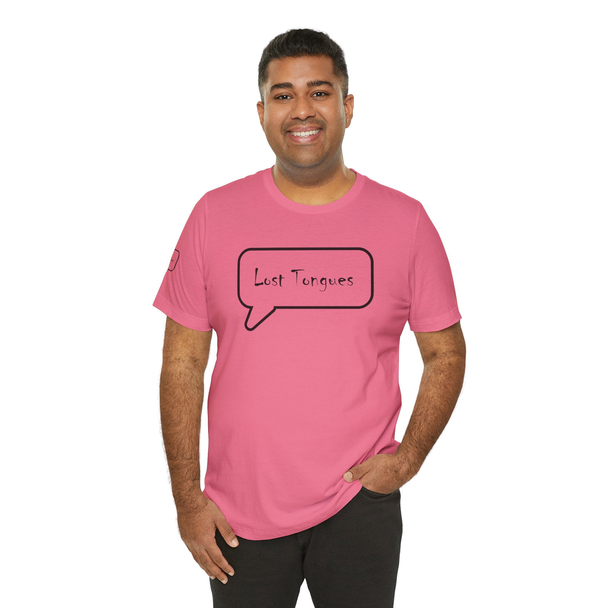 Lost Tongues Unisex Jersey Short Sleeve Tee