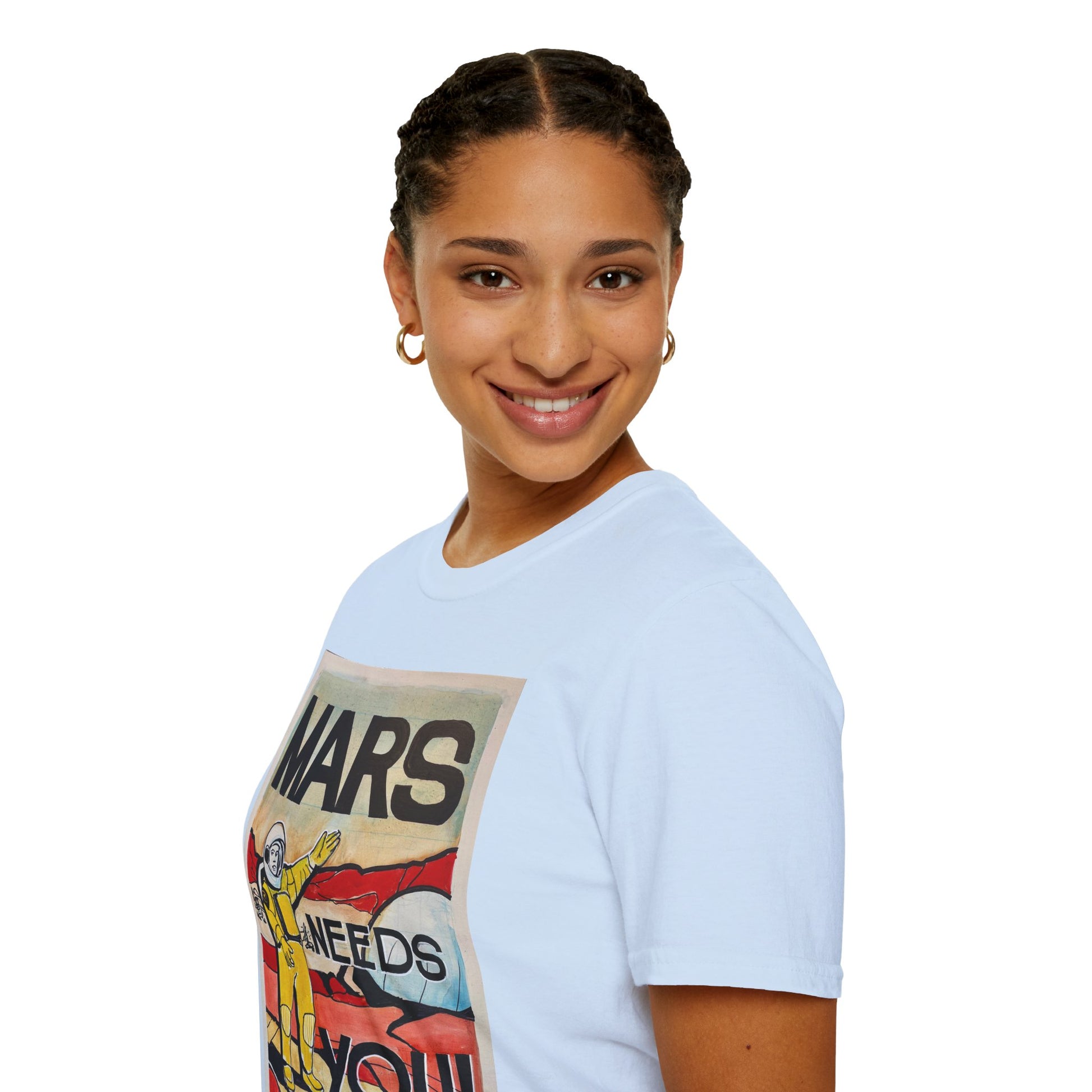 Mars Needs You Unisex Softstyle T-Shirt