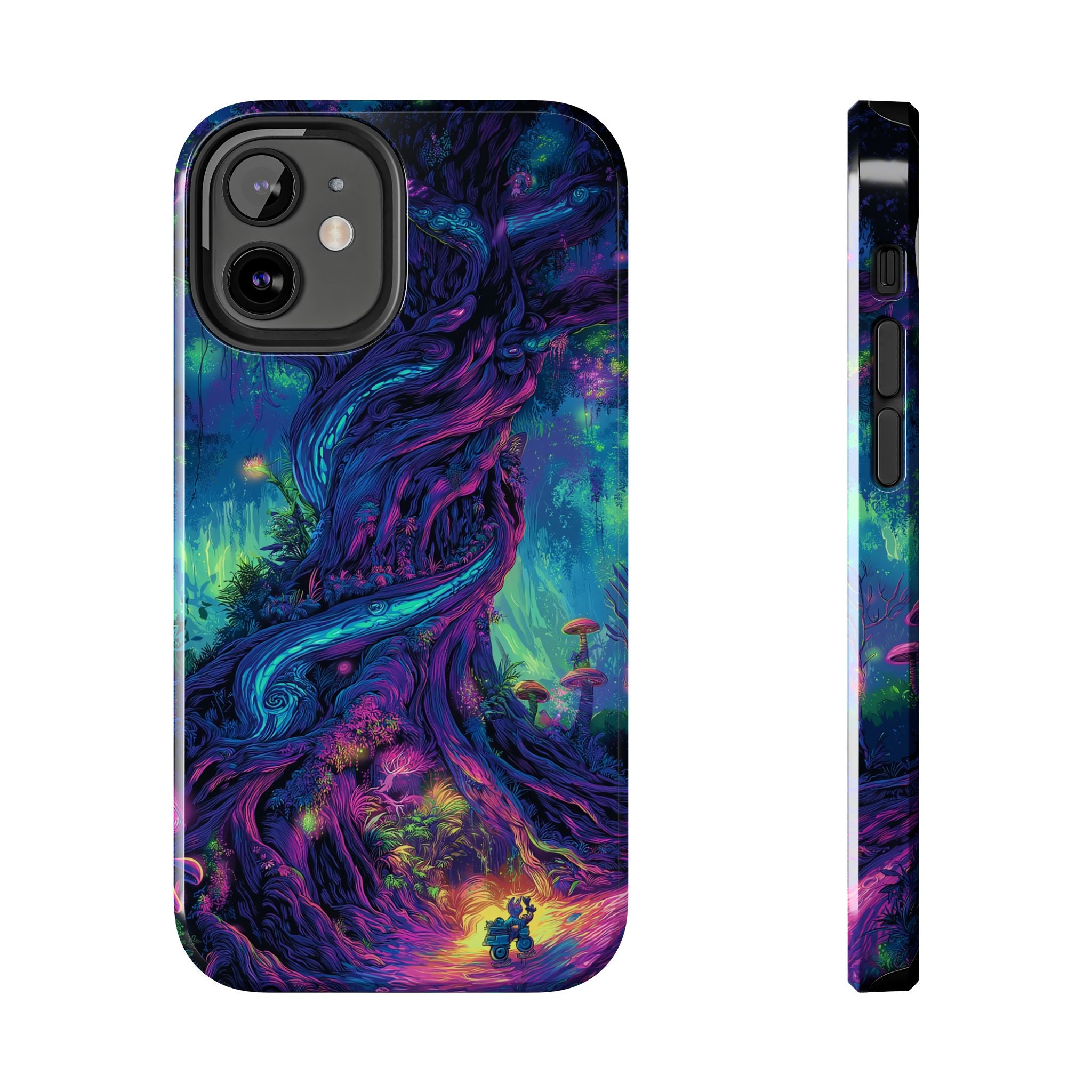 Psychedelic Tree Tough Phone Cases
