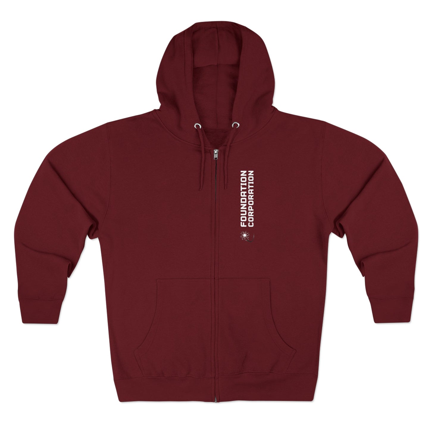 FC Màaz African Zip Hoodie — Vintage Astronauts Graphic Zip-Up Hoodie