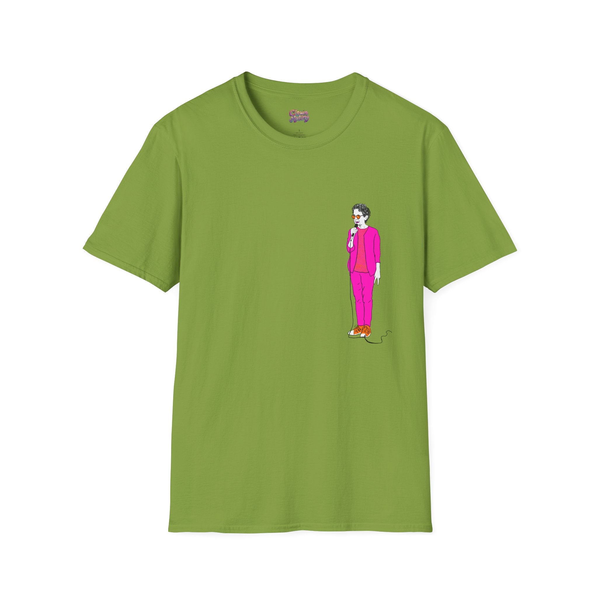 Draw and Guffaw Loren K Little Old Lady Unisex Softstyle T-Shirt