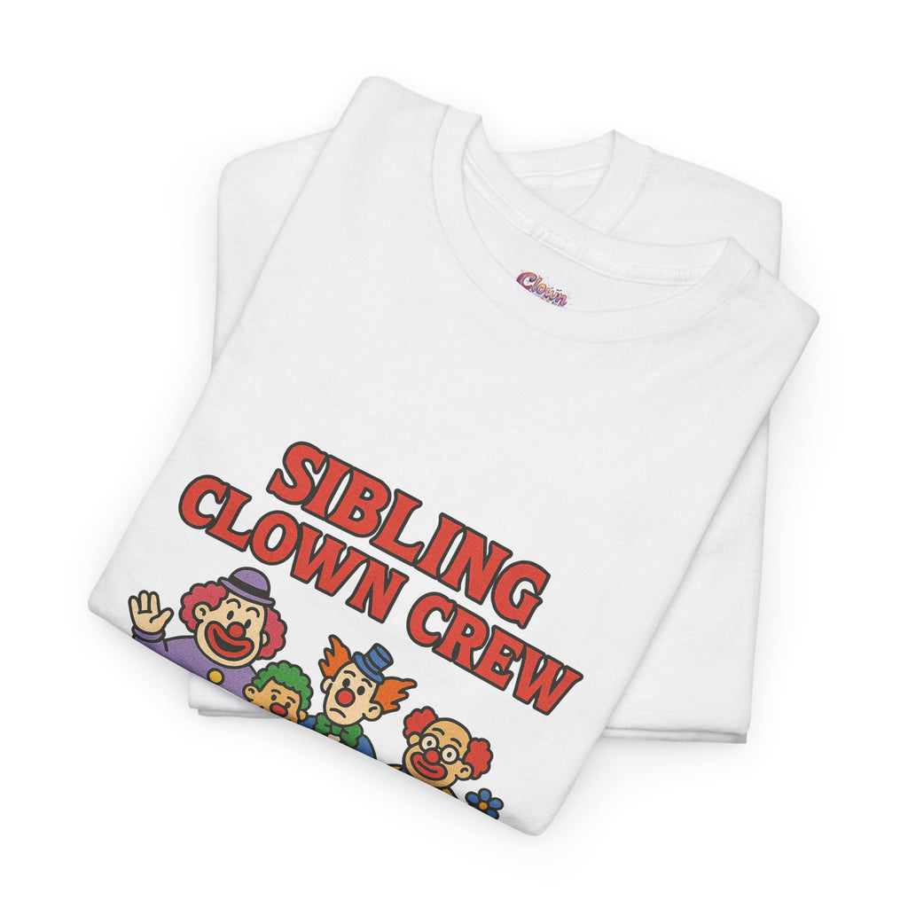 Clown Siblings Unisex Heavy Cotton Tee