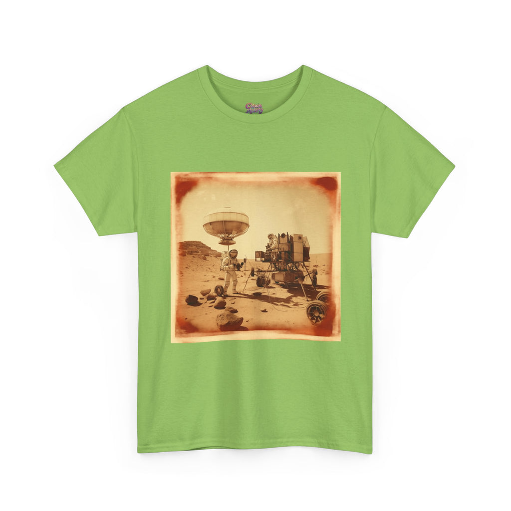 Martian Polaroid Unisex Heavy Cotton Tee