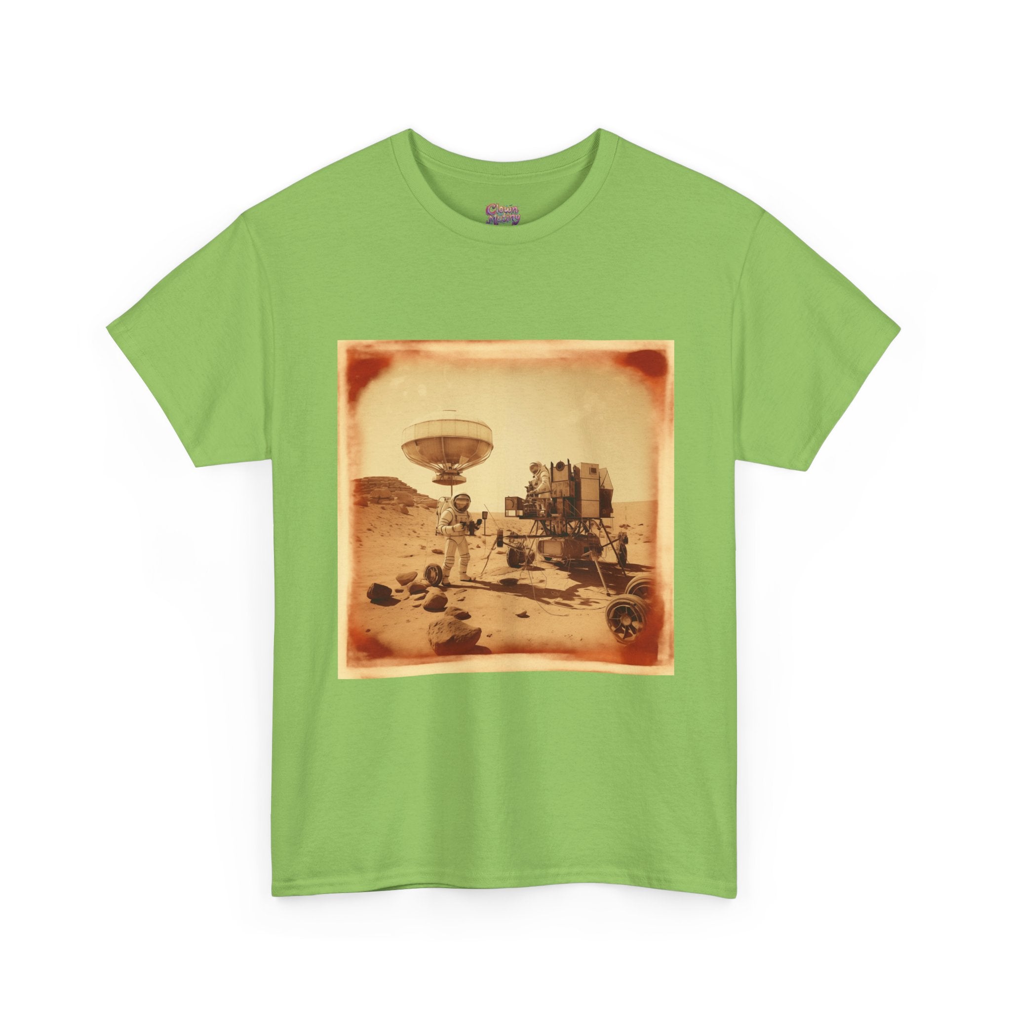 Martian Polaroid Unisex Heavy Cotton Tee