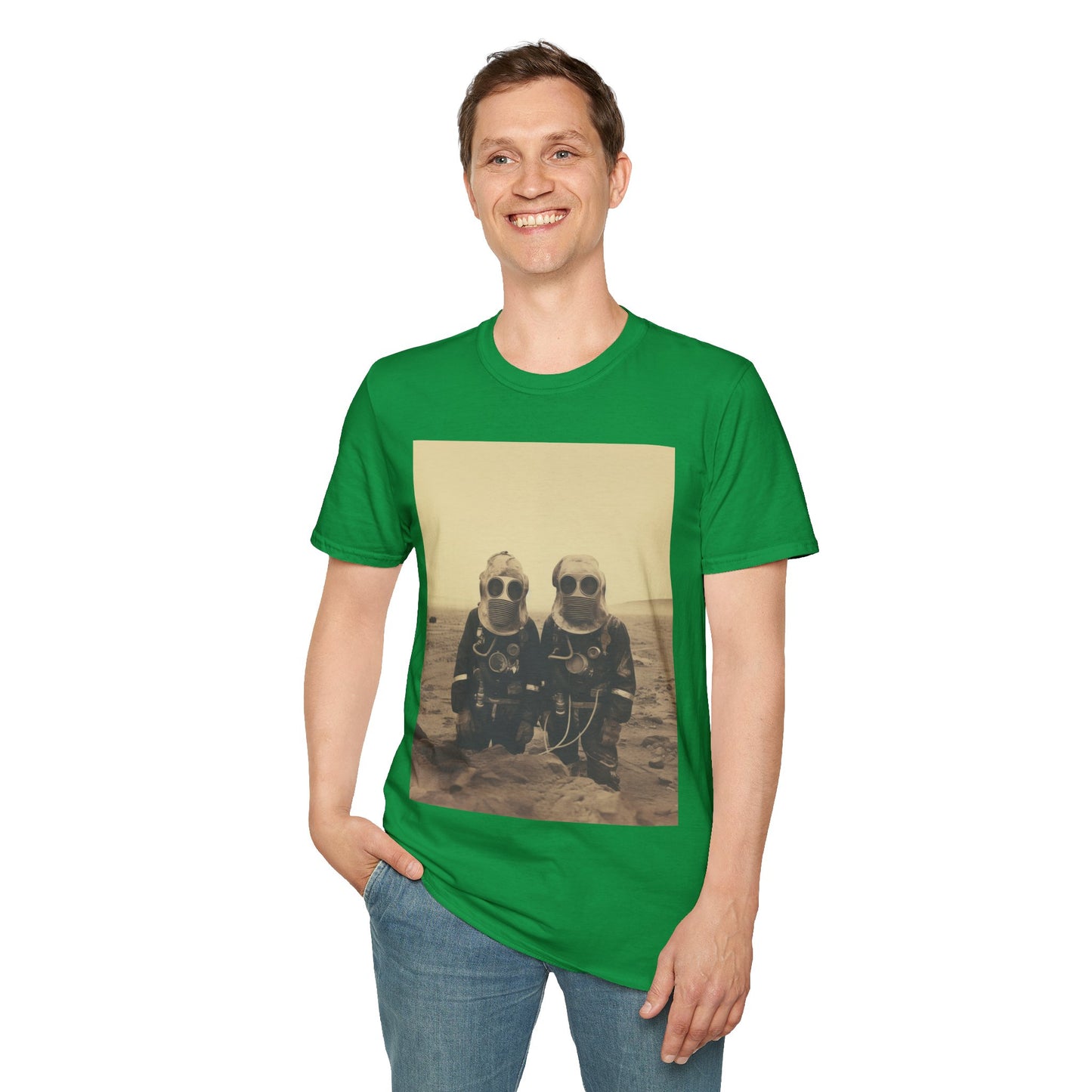 Mars Martians Unisex Softstyle T-Shirt