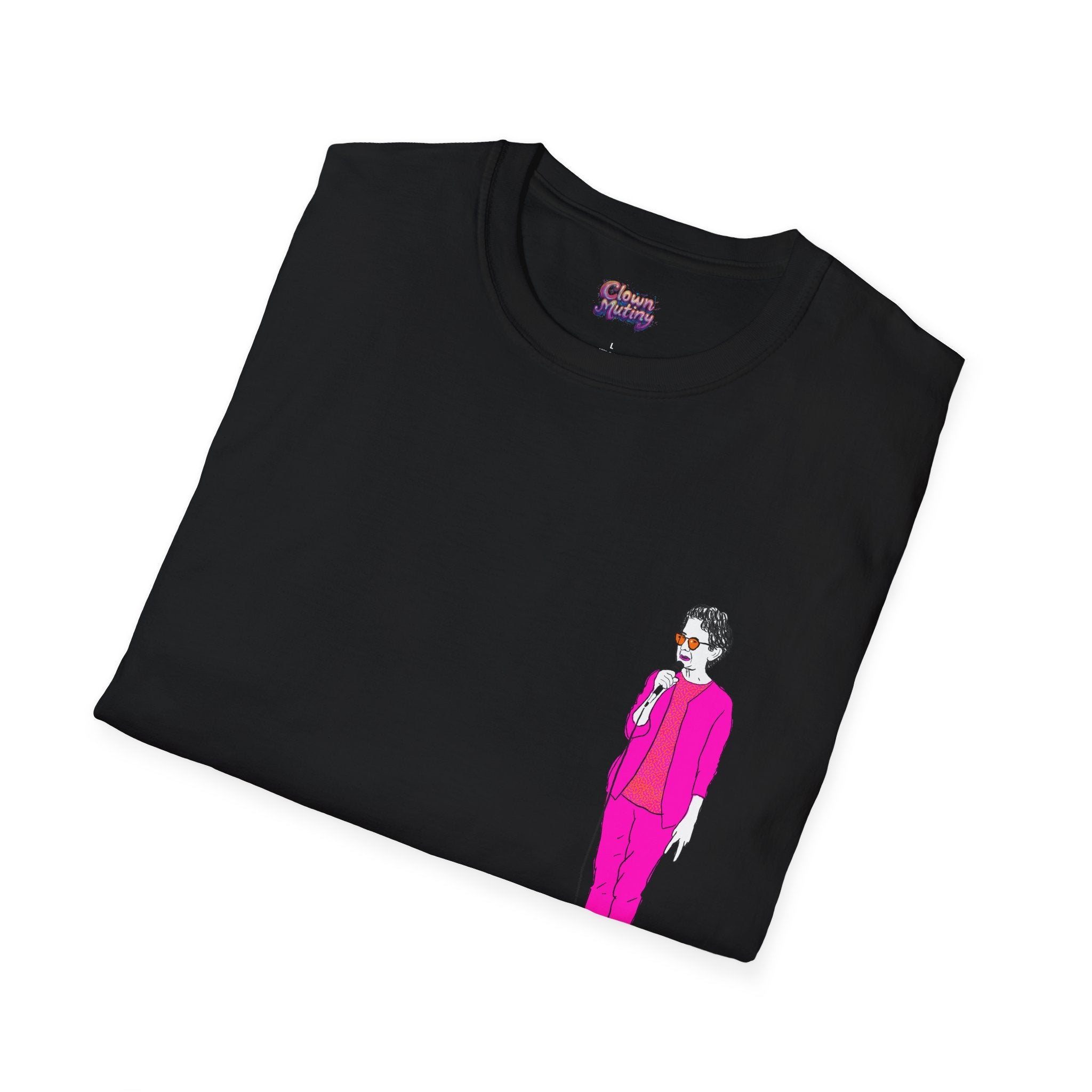 Draw and Guffaw Loren K Little Old Lady Unisex Softstyle T-Shirt