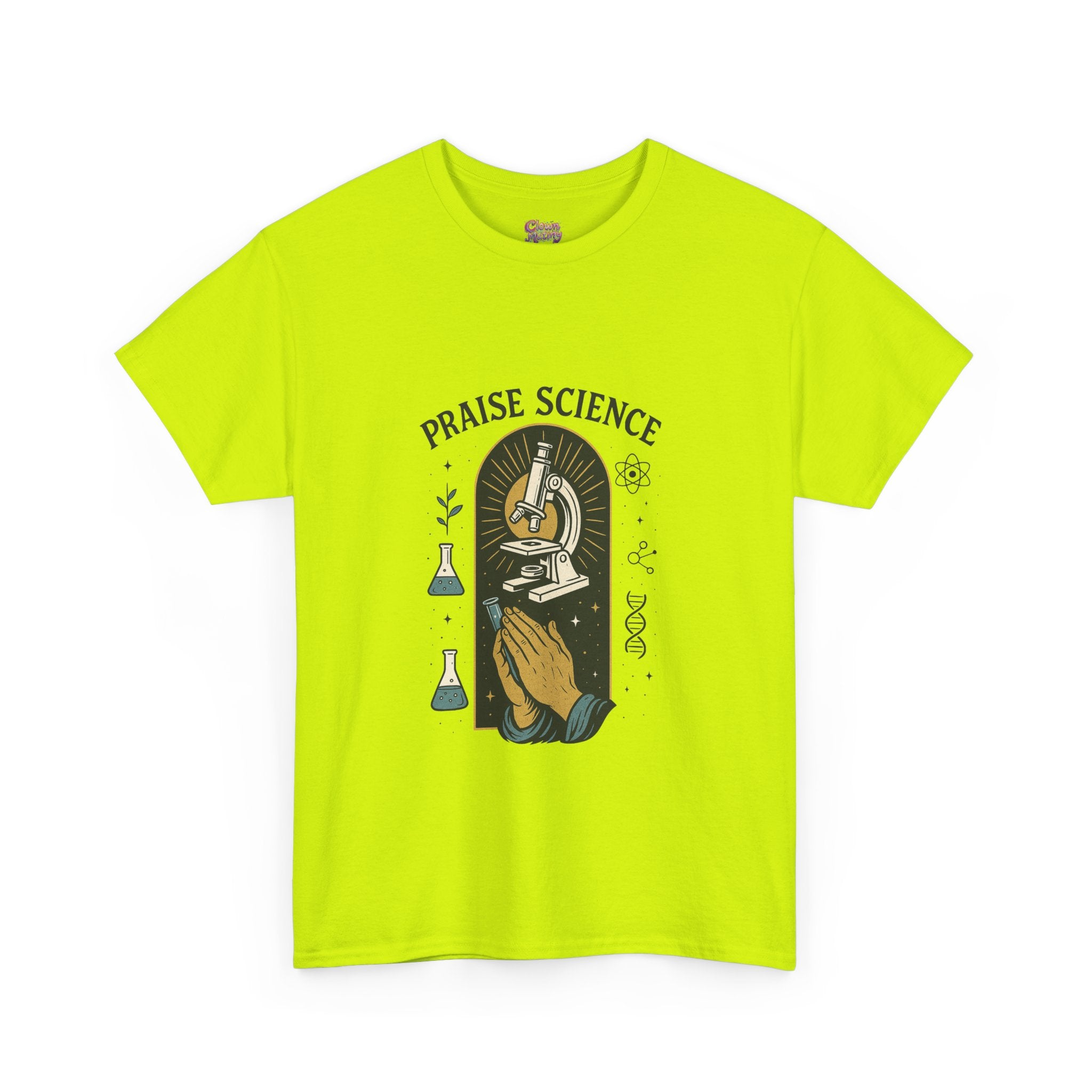 Praise Science Unisex Heavy Cotton Tee - Science Lover's T-Shirt for Educators and Students