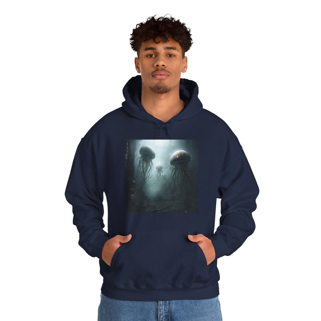 Alien Jellyfish Unisex Heavy Blend Hooded Sweatshirt