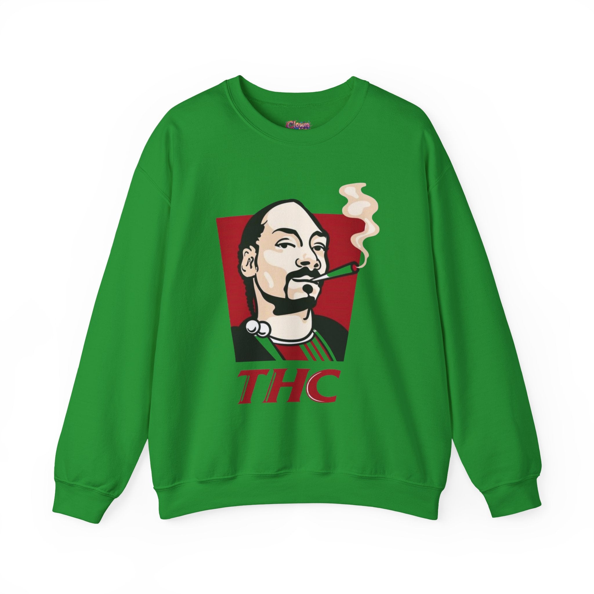 Bucket Love Graphic Crewneck Sweatshirt - Cozy Vintage Style for Chill Vibes