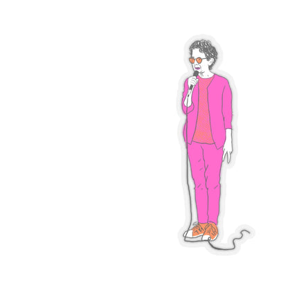 Draw and Guffaw Loren K Little Old Lesbian Kiss-Cut Stickers