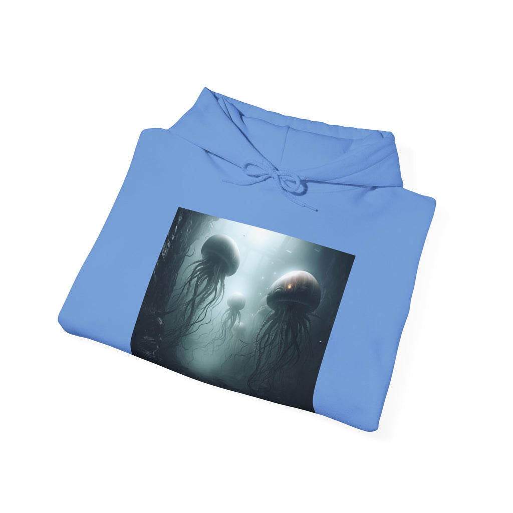 Alien Jellyfish Unisex Heavy Blend Hooded Sweatshirt