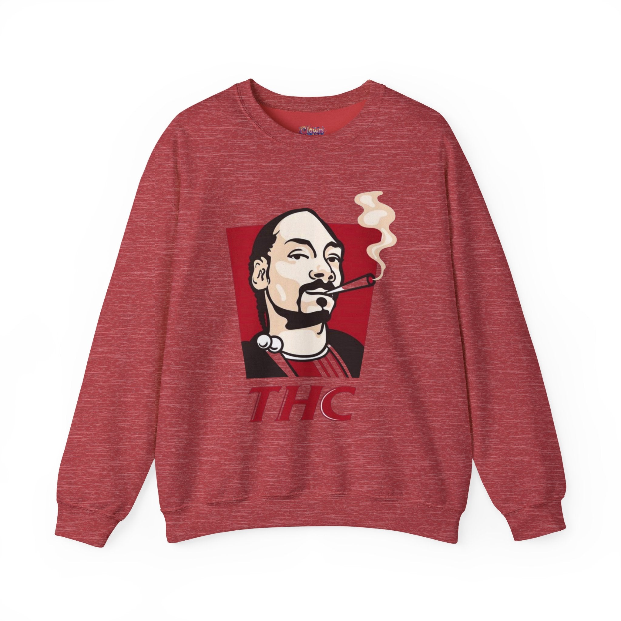 Bucket Love Graphic Crewneck Sweatshirt - Cozy Vintage Style for Chill Vibes