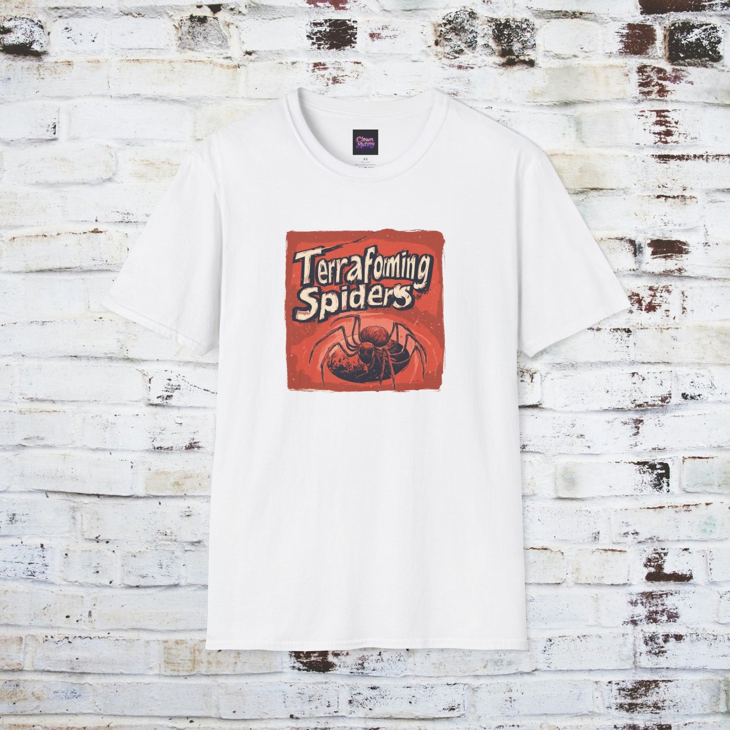 Terraforming Spiders Unisex Softstyle T-Shirt