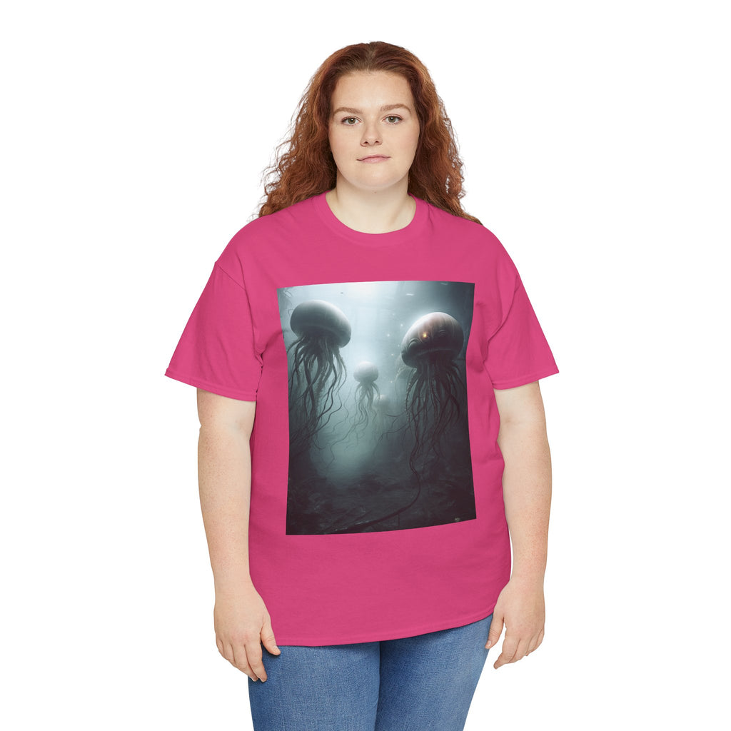 Alien Jellyfish Unisex Heavy Cotton Tee