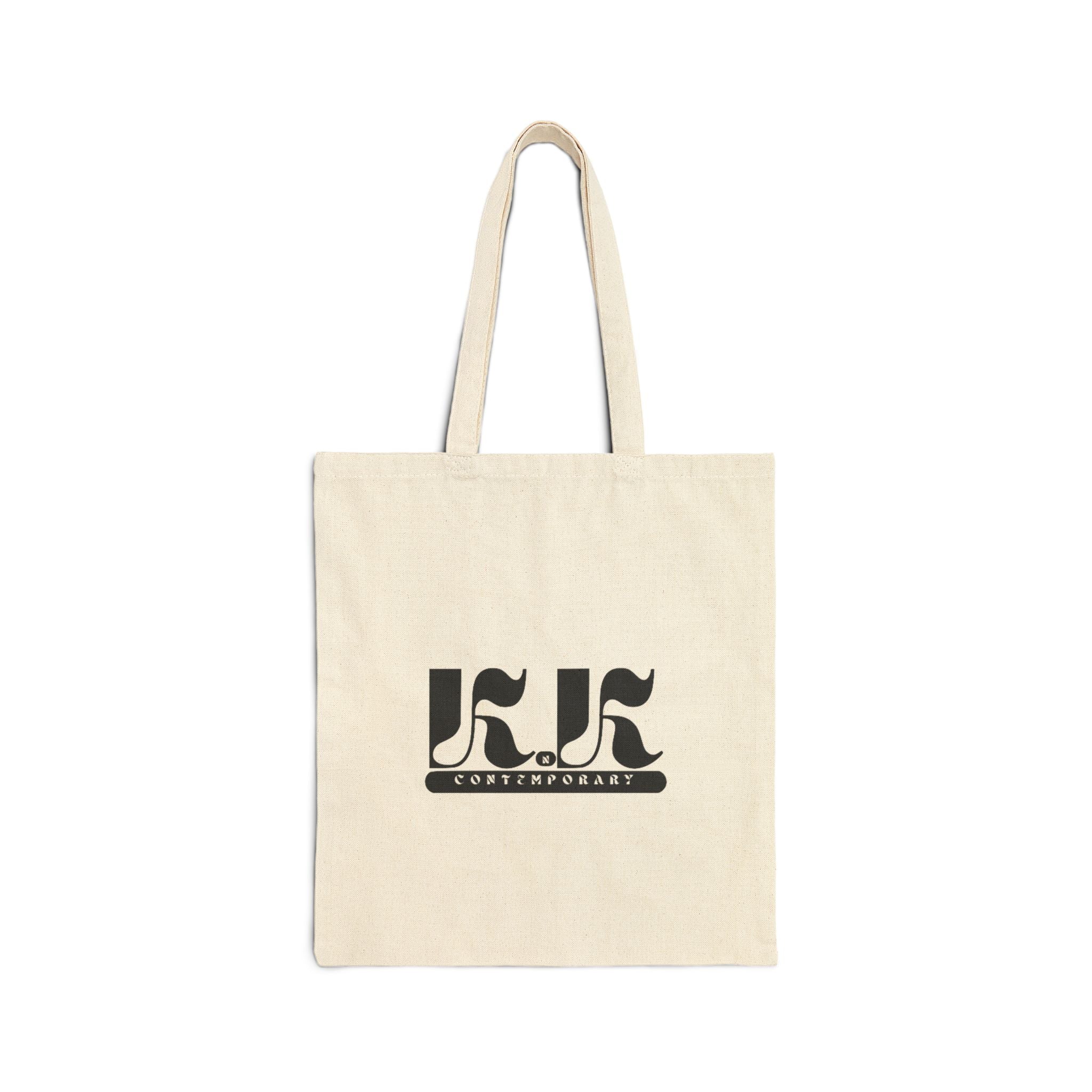 KnK Stylish Cotton Canvas Tote Bag - Contemporary Design