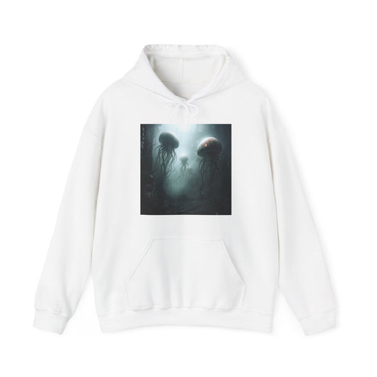 Alien Jellyfish Unisex Heavy Blend Hooded Sweatshirt