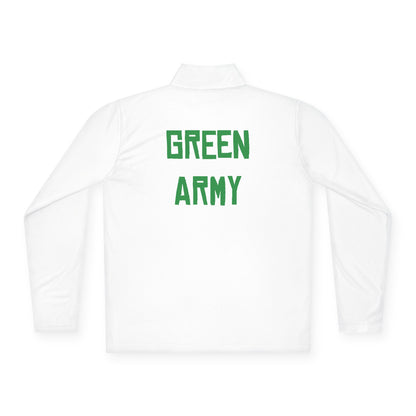 Green Army Unisex Quarter-Zip Pullover