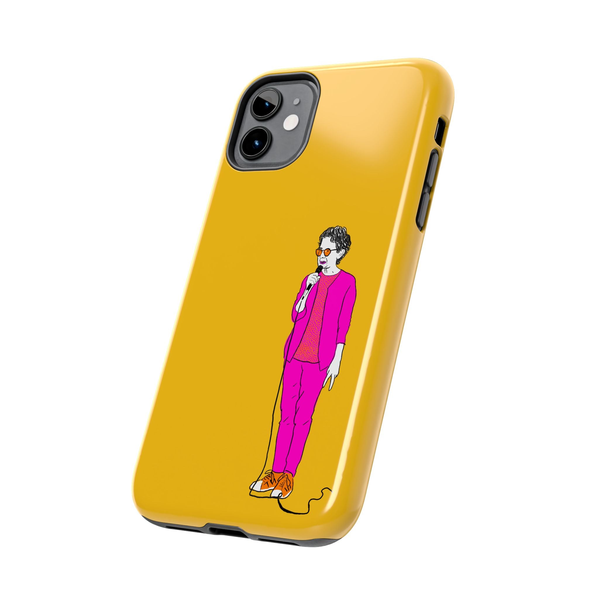 Loren K Little Old Lesbian Tough Phone Cases