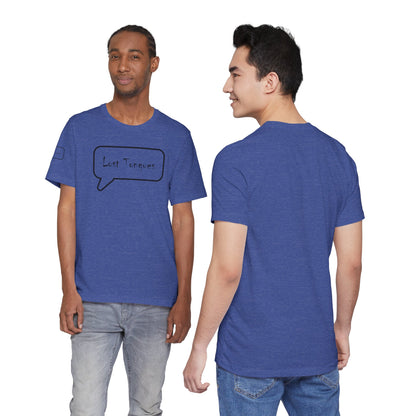 Lost Tongues Unisex Jersey Short Sleeve Tee