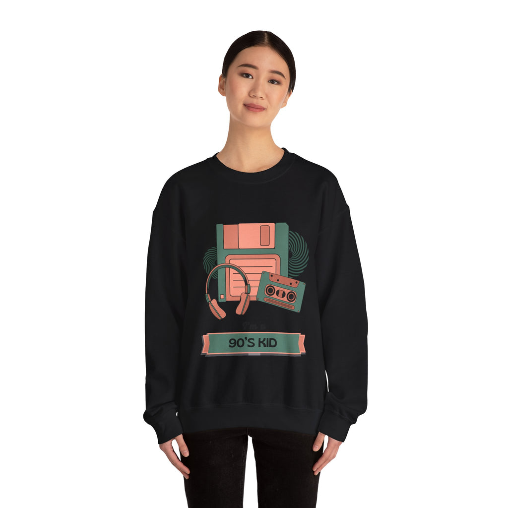 90s Kid Unisex Heavy Blend Crewneck Sweatshirt