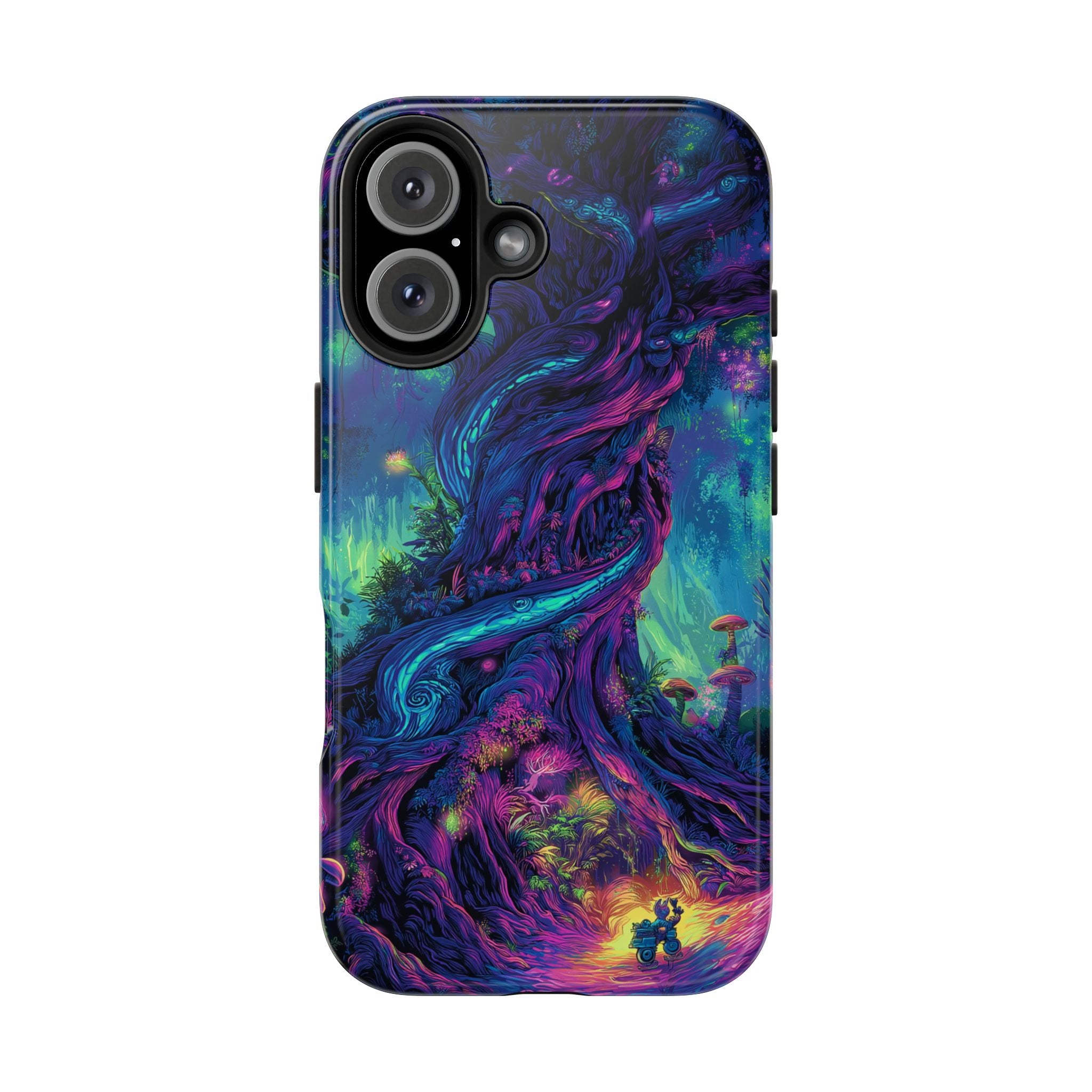 Psychedelic Tree Tough Phone Cases