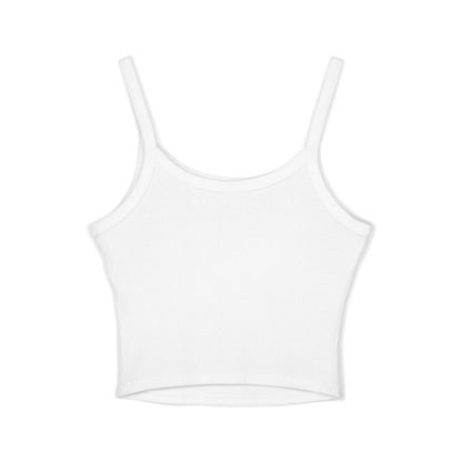 Wasted Booze Spaghetti Tank Top — "All My Money I Spent on Booze, The Rest I Just Wasted" Funny Drink Graphic