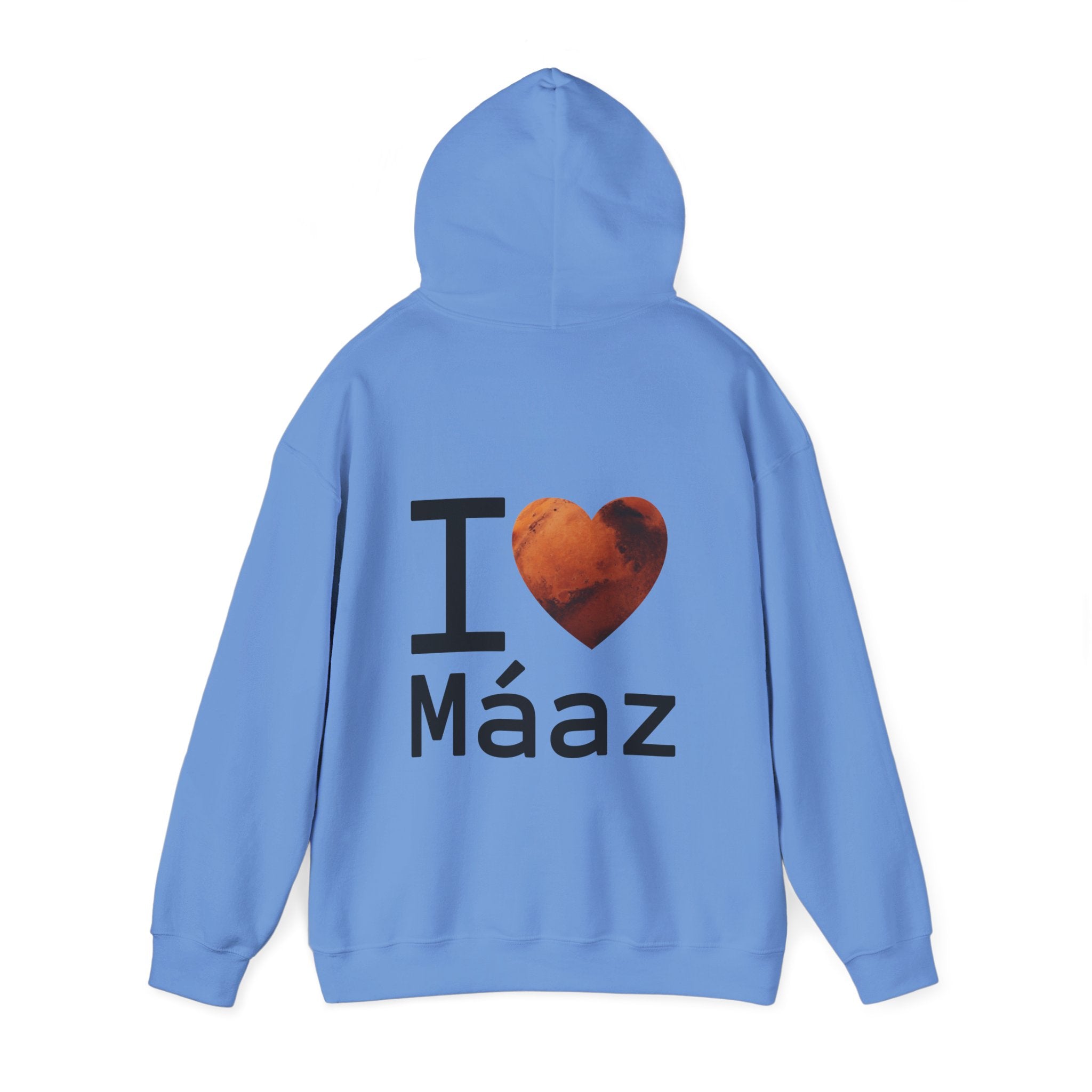 I Love Mars Unisex Heavy Blend Hooded Sweatshirt