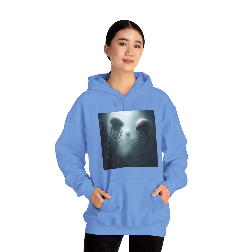 Alien Jellyfish Unisex Heavy Blend Hooded Sweatshirt