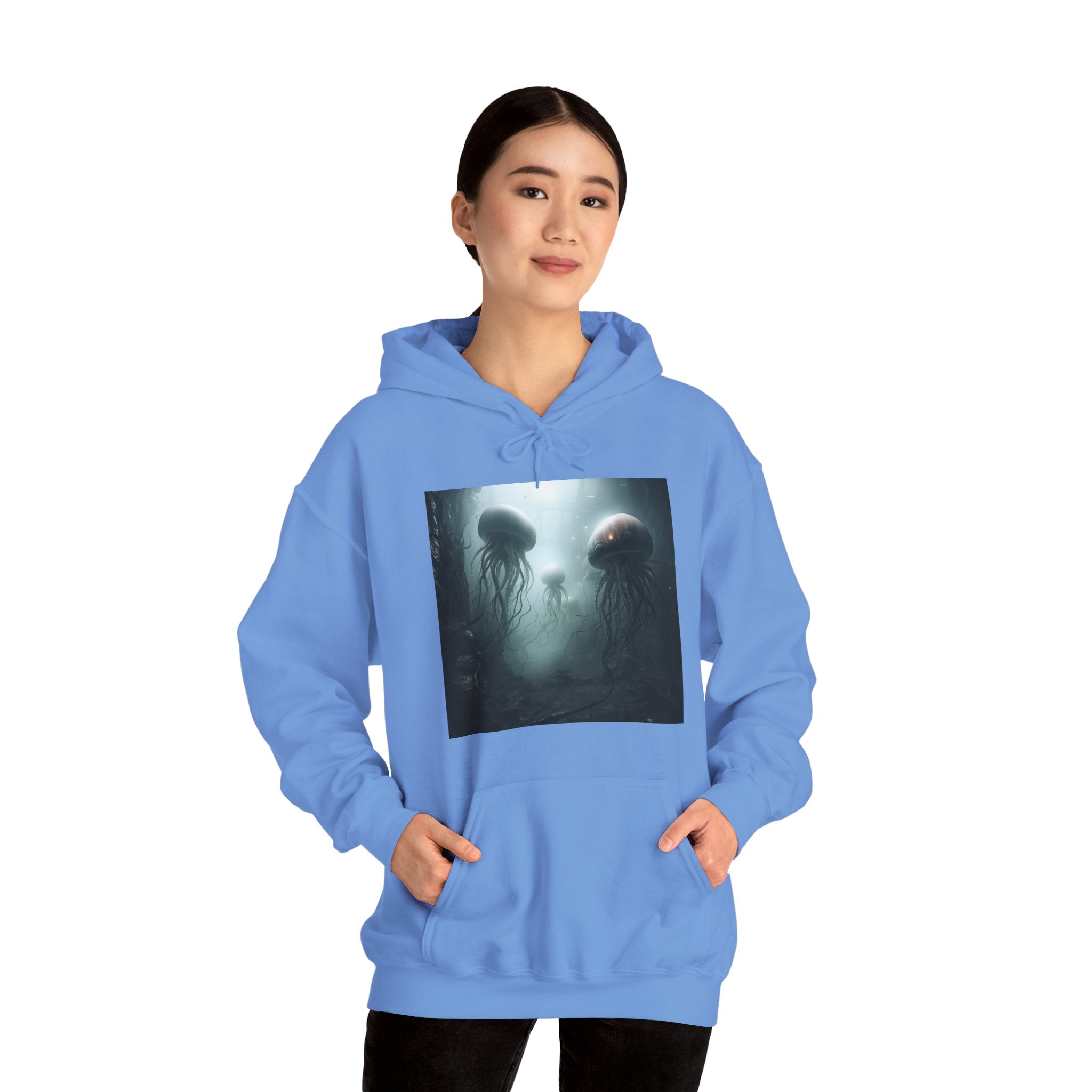 Alien Jellyfish Unisex Heavy Blend Hooded Sweatshirt