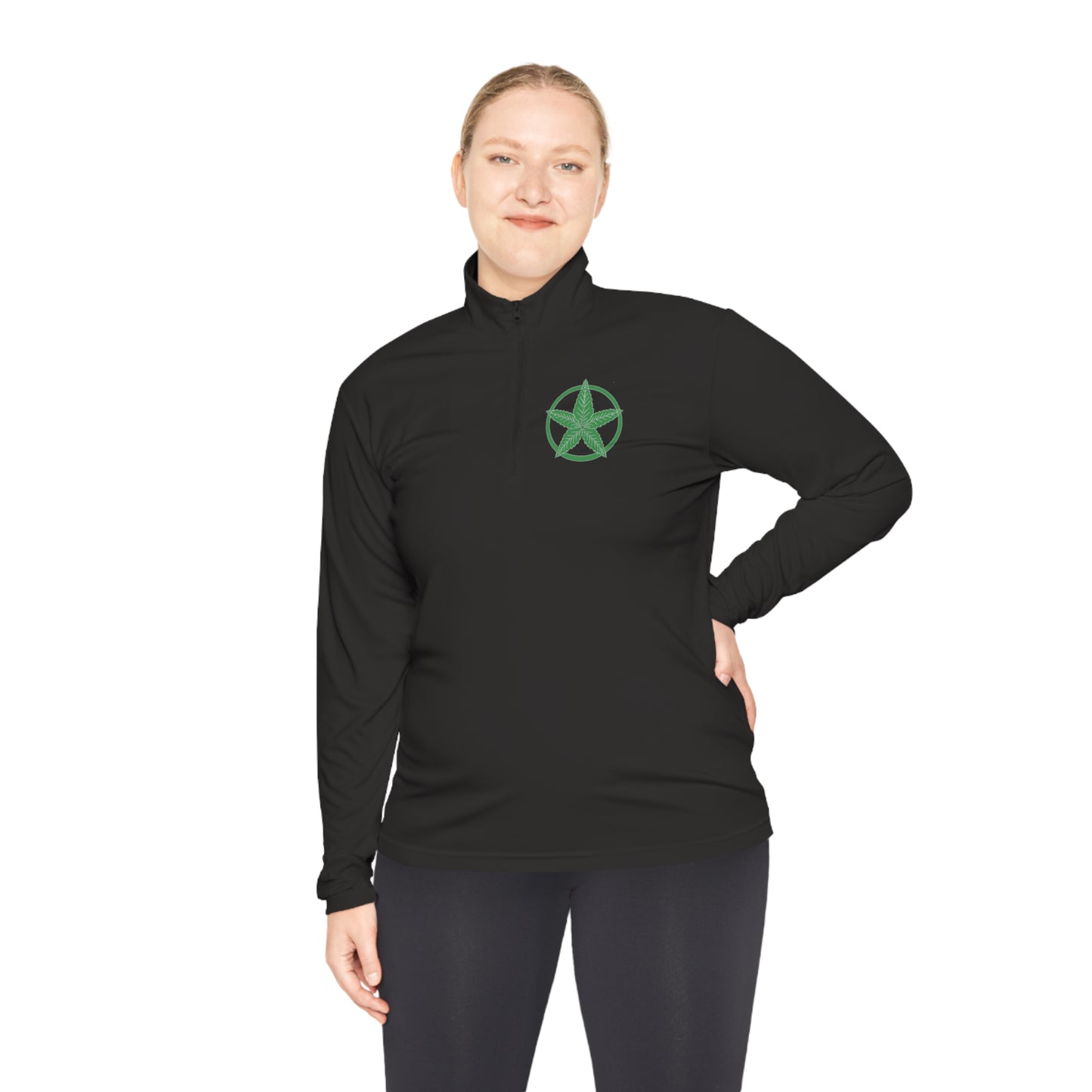 Green Army Unisex Quarter-Zip Pullover