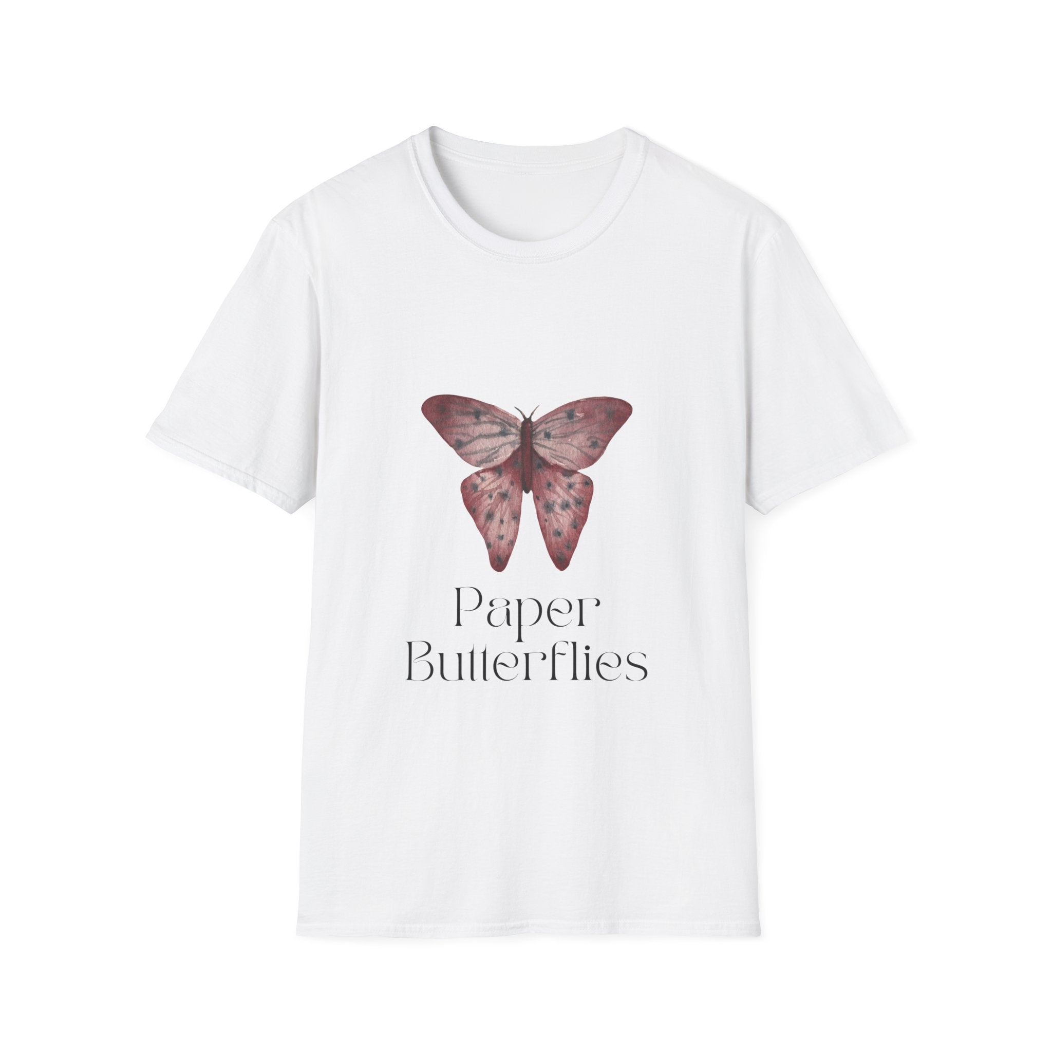 Paper Butterflies Unisex Softstyle T-Shirt