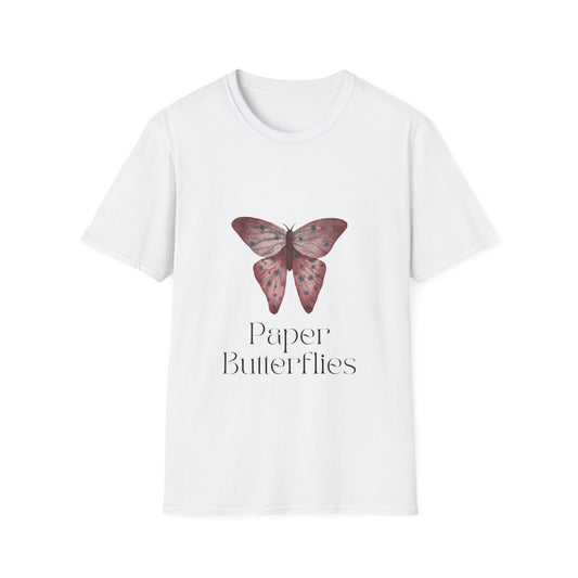 Paper Butterflies Unisex Softstyle T-Shirt
