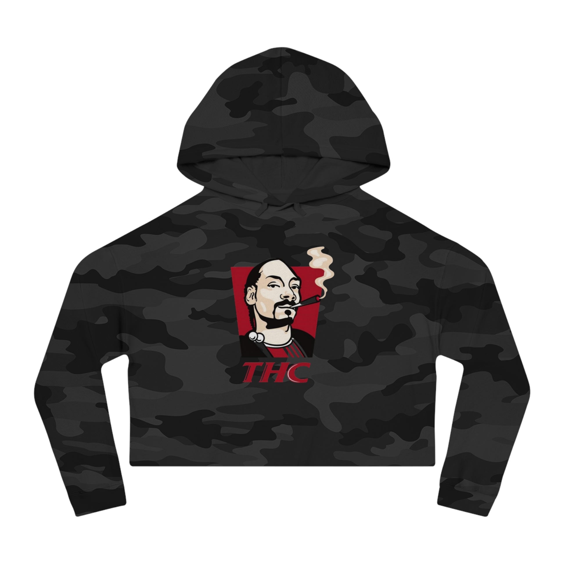 Bucket Love Cropped Hooded Sweatshirt - Chill Vibes