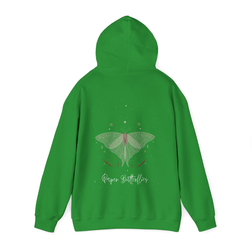 Paper Butterflies Fancy Unisex Heavy Blend Hooded Sweatshirt