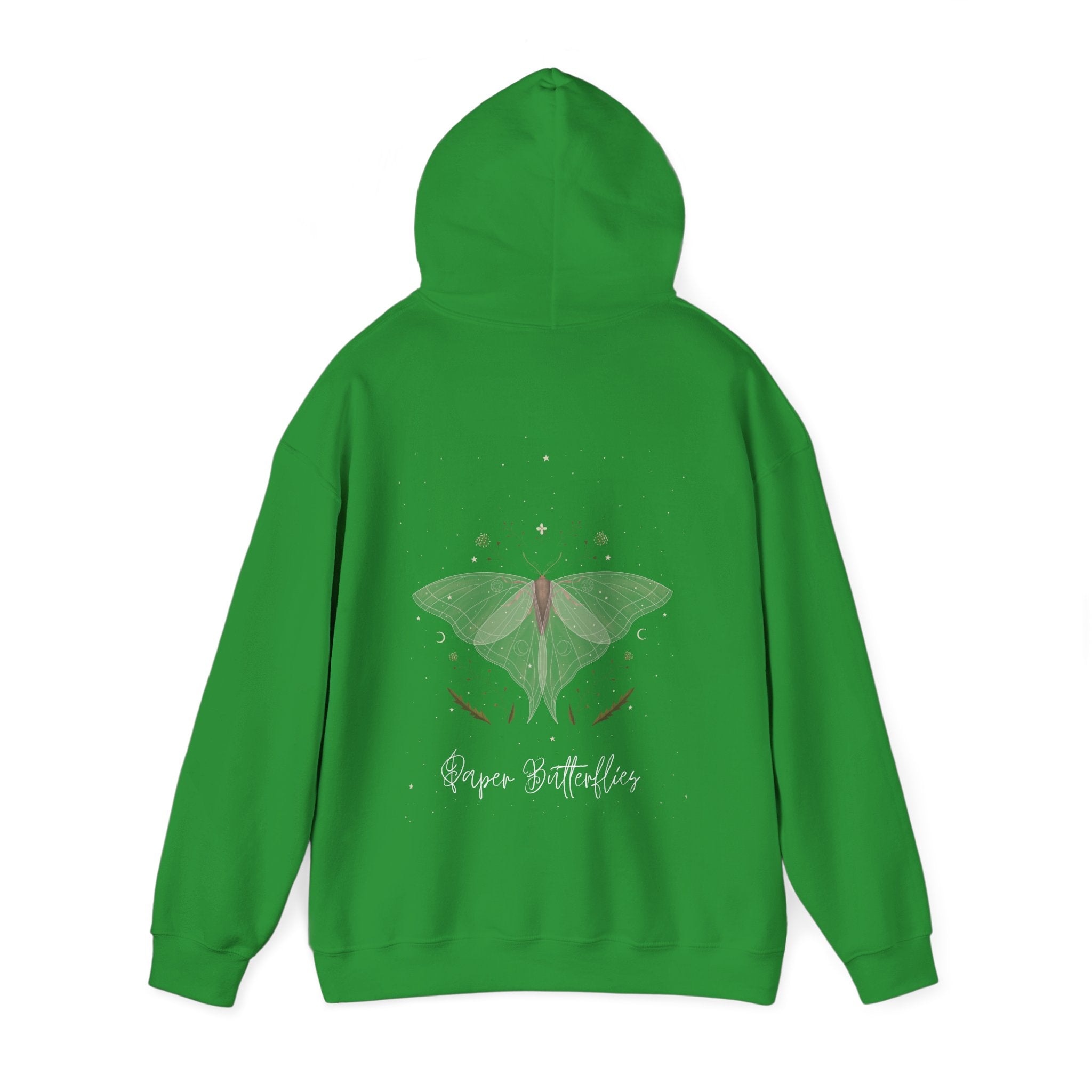 Paper Butterflies Fancy Unisex Heavy Blend Hooded Sweatshirt