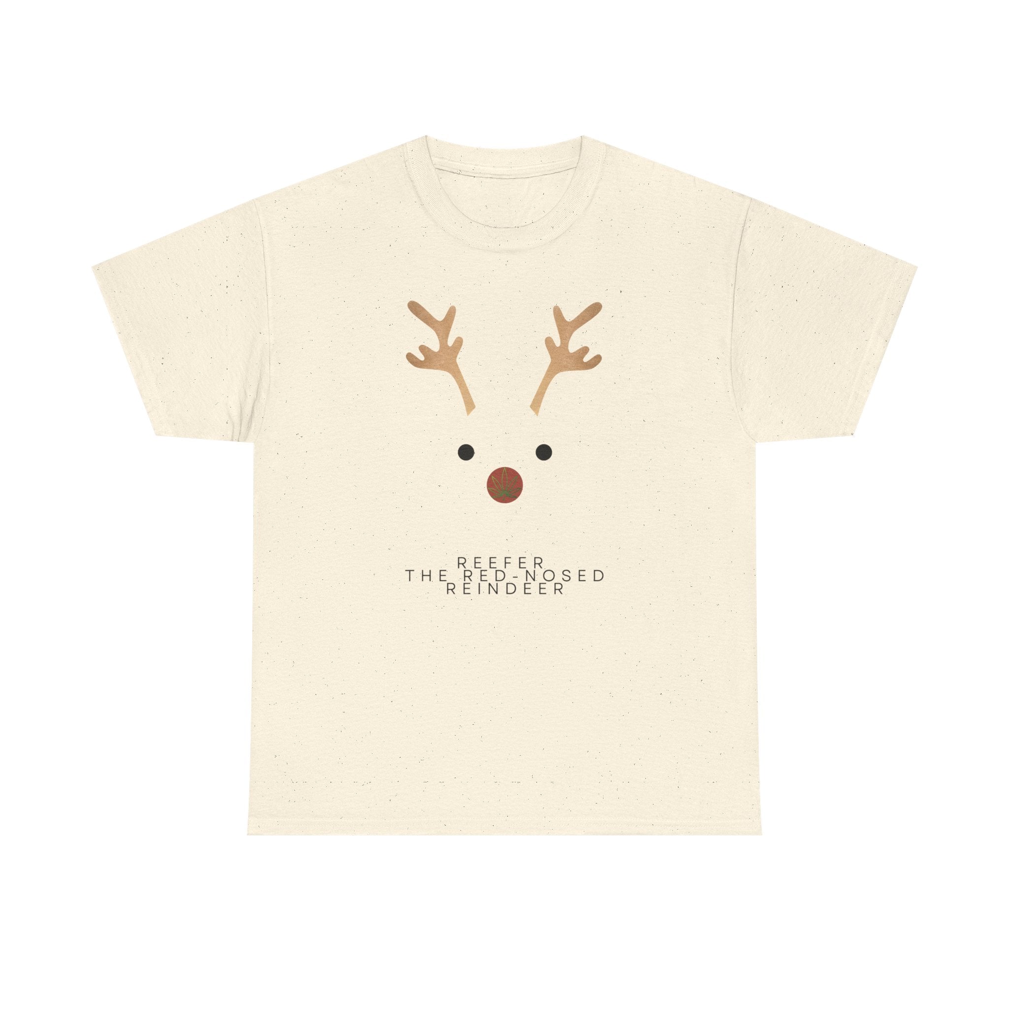 Reindeer Unisex Heavy Cotton Tee