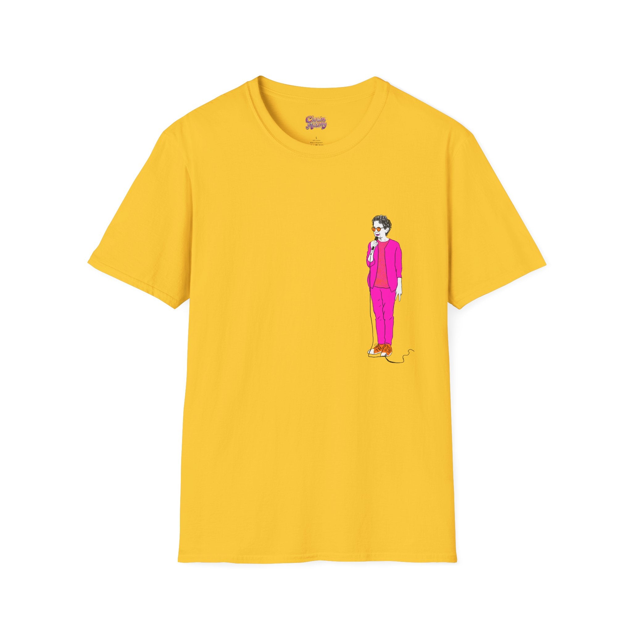 Draw and Guffaw Loren K Little Old Lady Unisex Softstyle T-Shirt