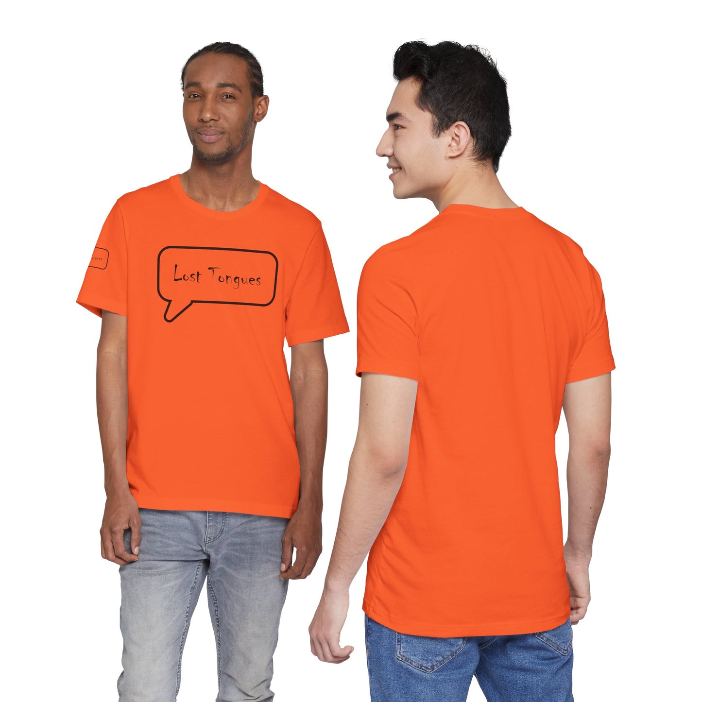 Lost Tongues Unisex Jersey Short Sleeve Tee